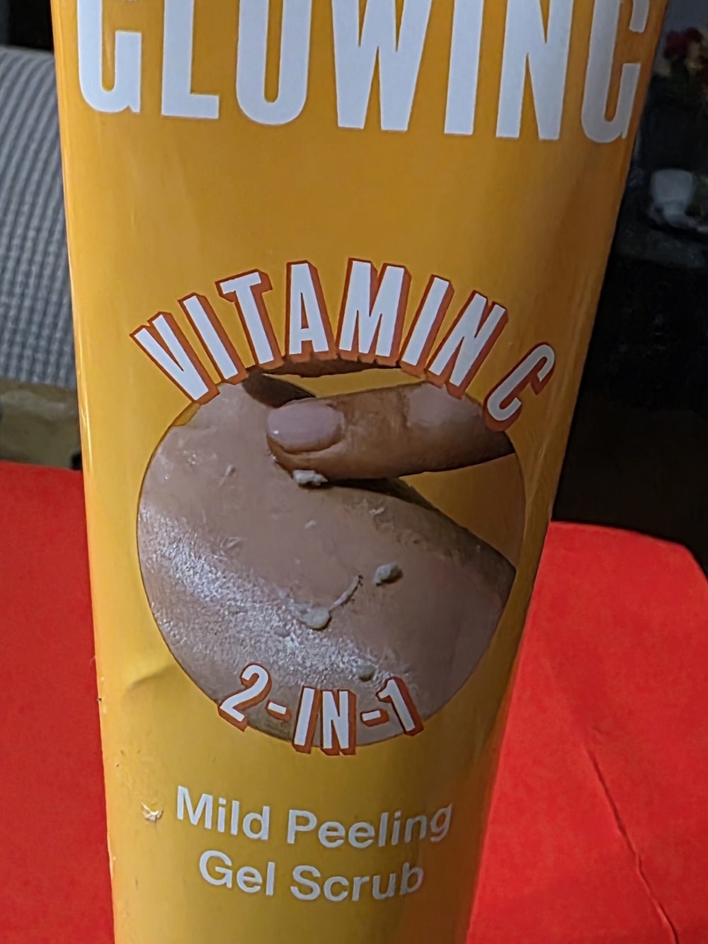 Vitamin C 2-in-1 Mild Peeling Gel Scrub - Yellow Tube